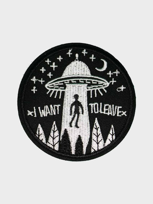 UFO I Iron-On Patch