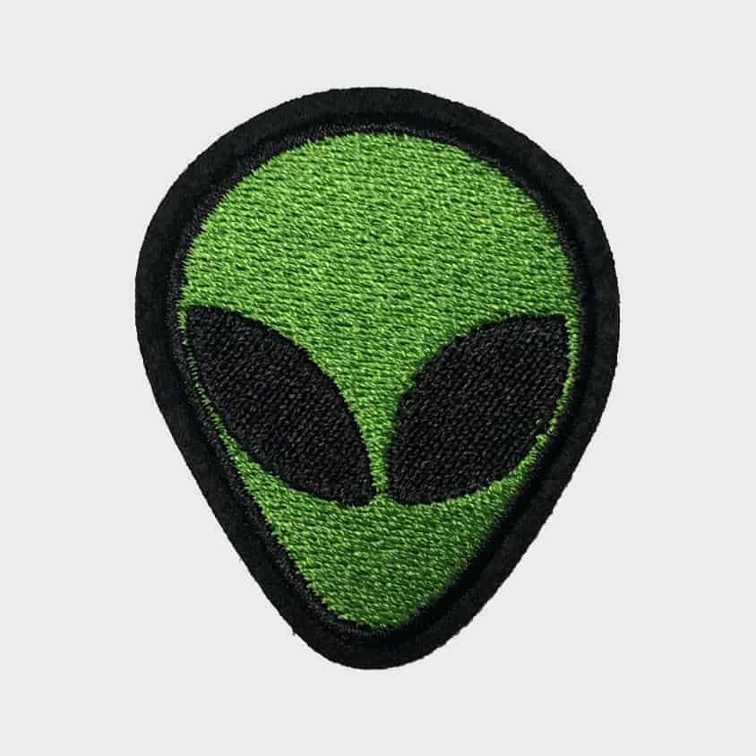 Alien Iron-On Patch