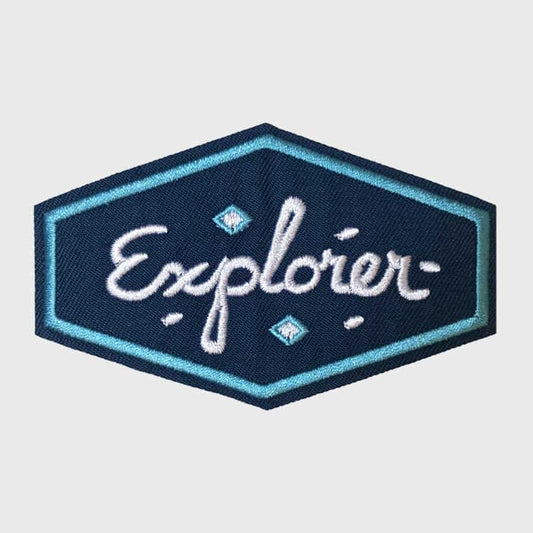 Explorer Iron-On Patch
