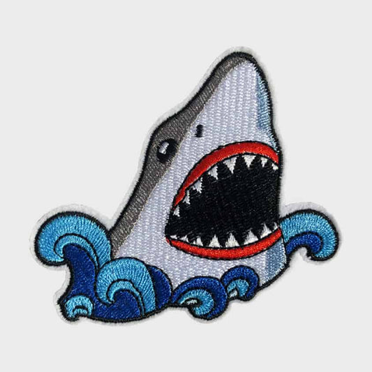 Shark Iron-On Patch