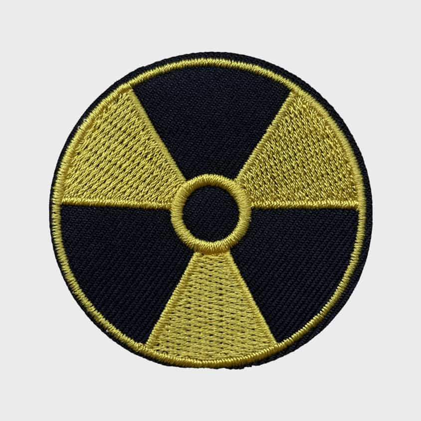 Radioactive Iron-On Patch