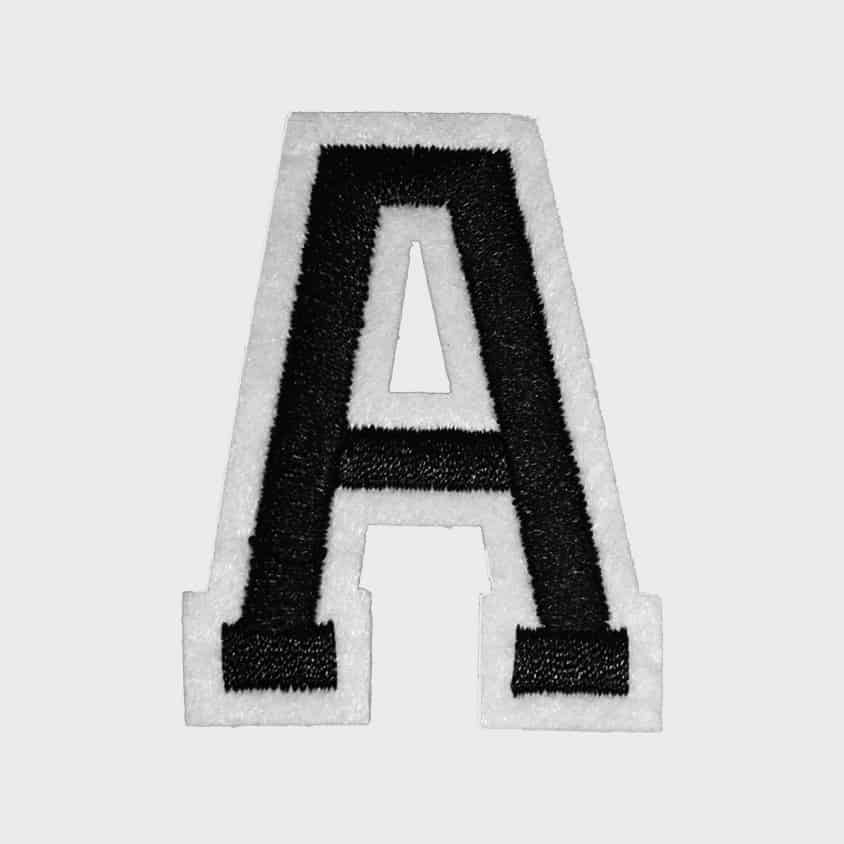 Letters Patches
