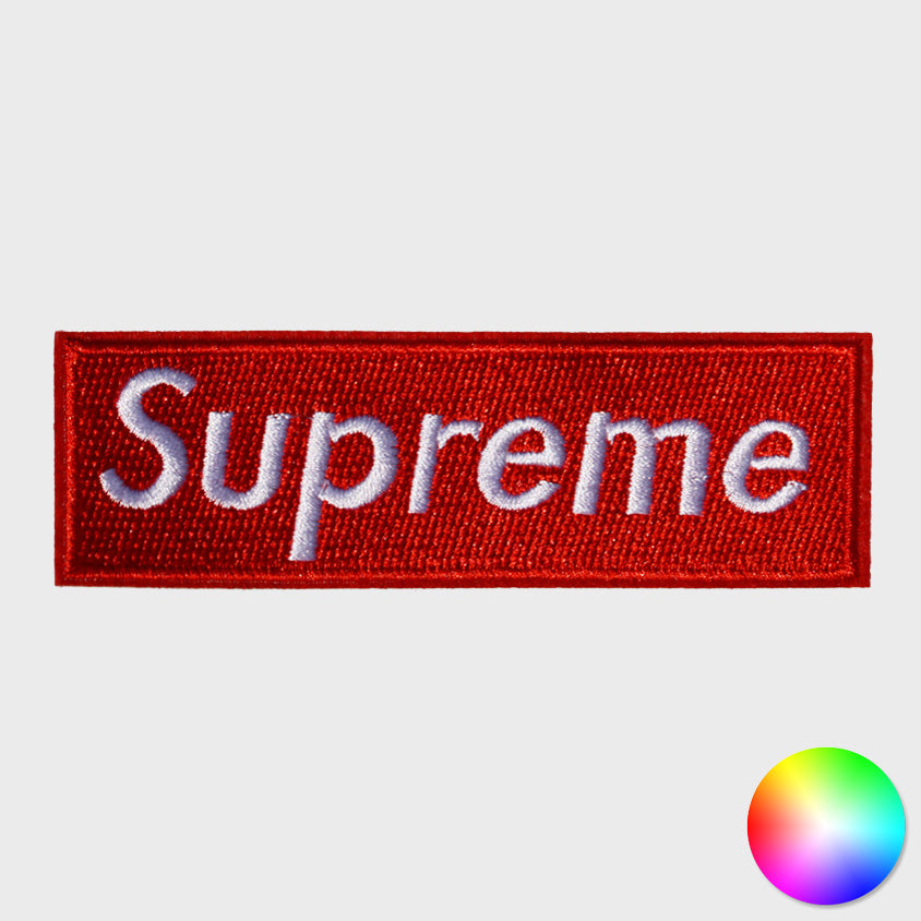 Supreme Iron-On Patch