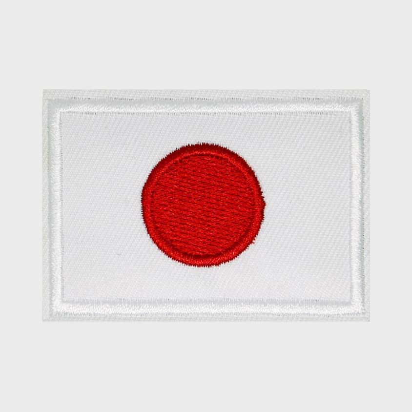 Japanese Flag Iron-On Patch