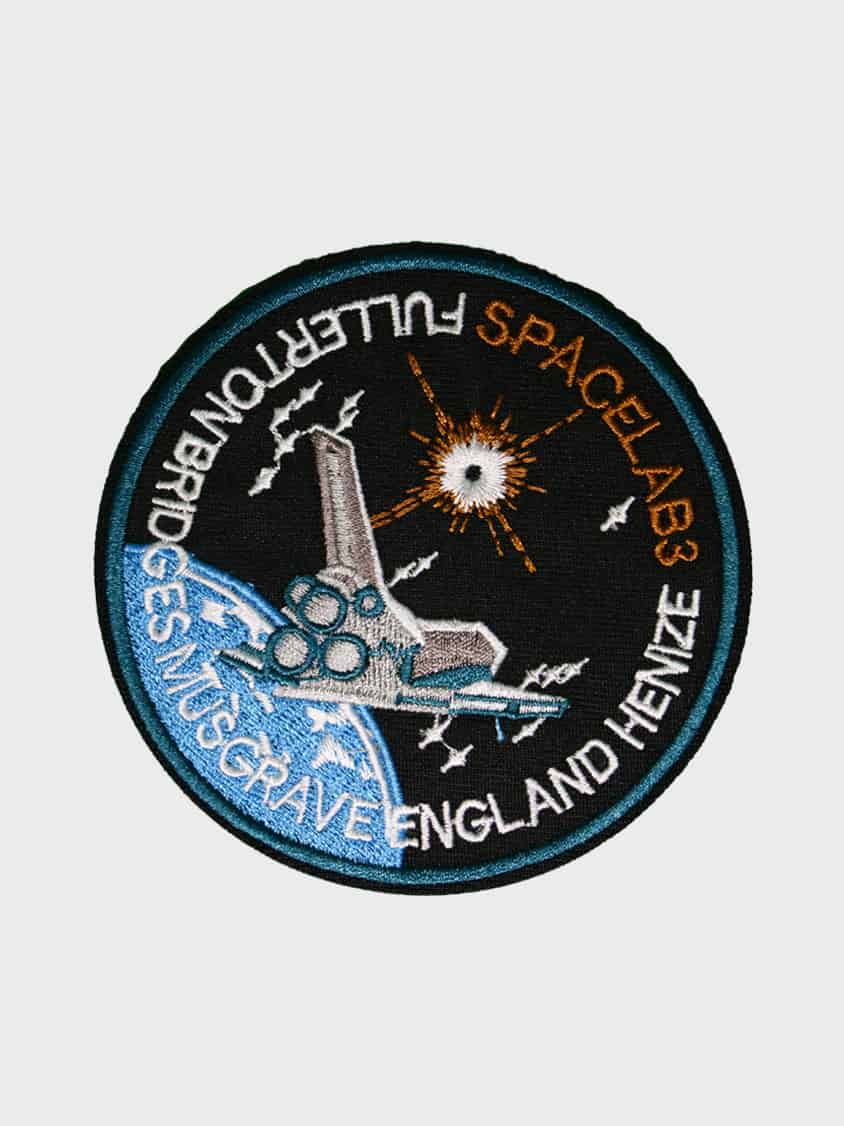 Spacelab Iron-On Patch