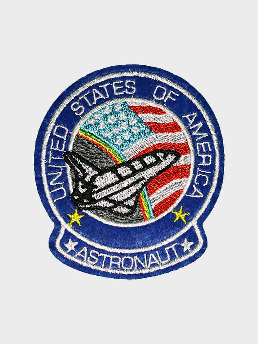 Spaceshuttle I Iron-On Patch