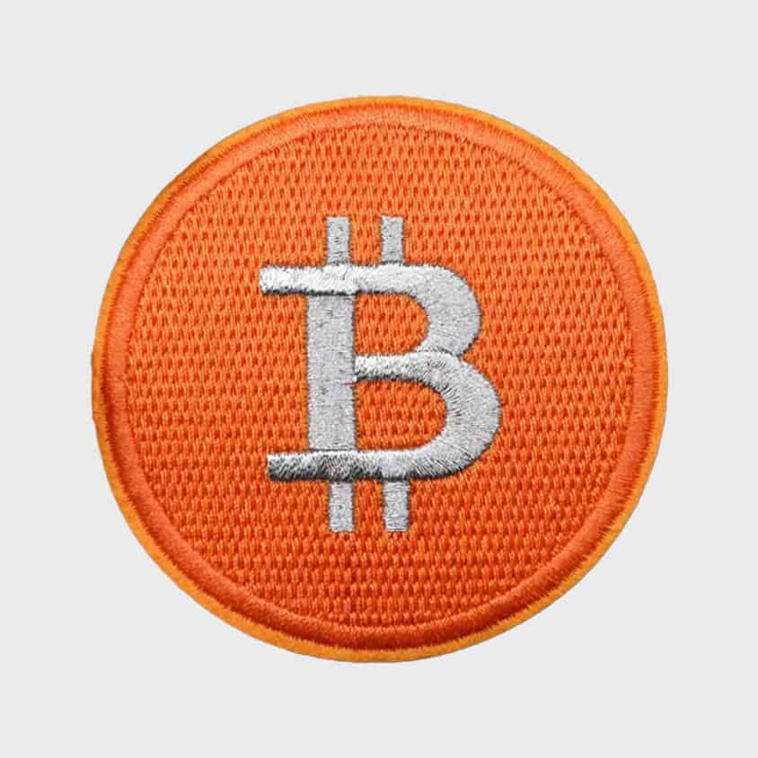 Bitcoin Iron-On Patch