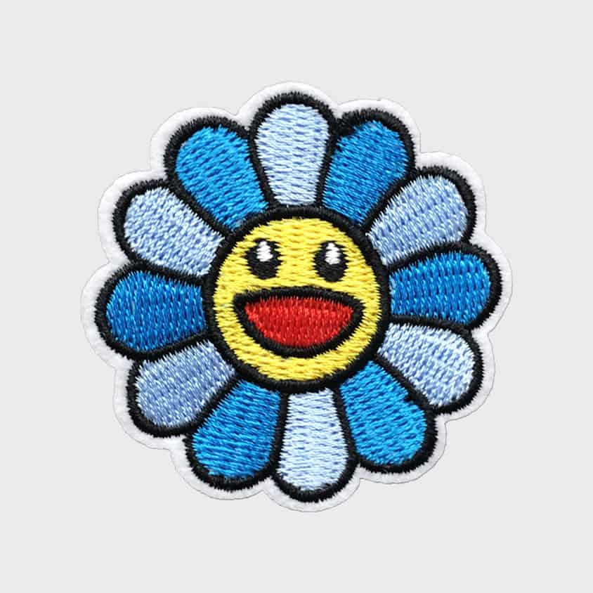 Happy Flower Iron-On Patch