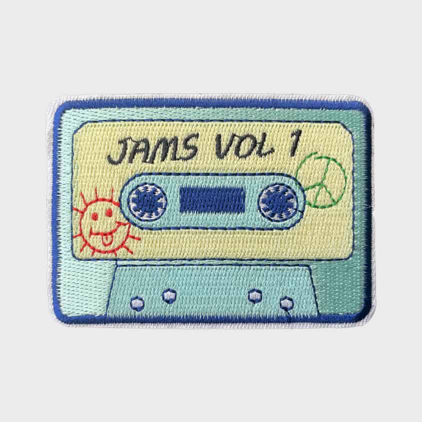 Cassette Tape Iron-On Patch