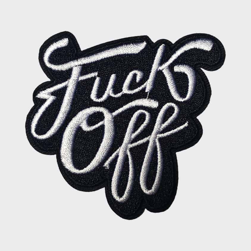 F*ck Off Iron-On Patch