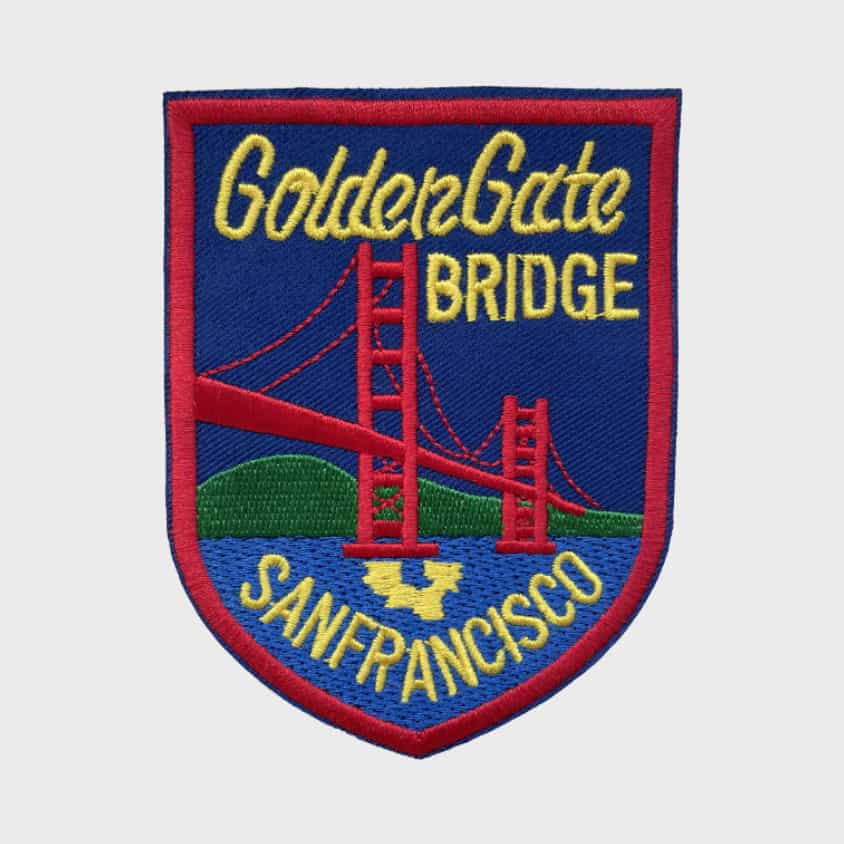 Golden Gate Bridge Iron-On Patch