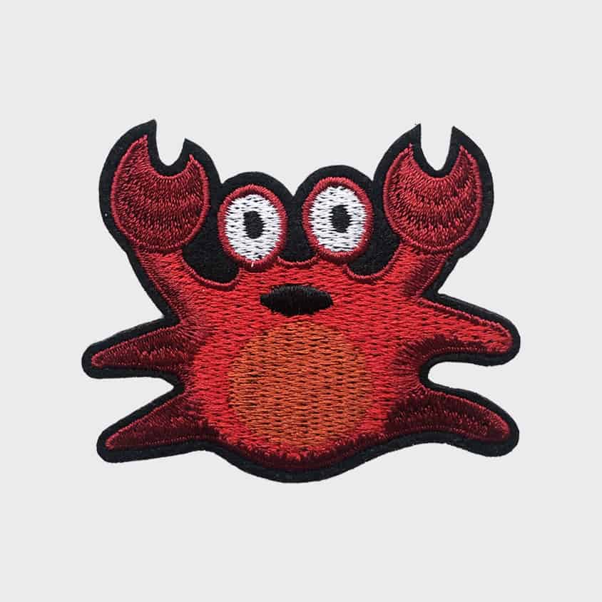 Crab Iron-On Patch