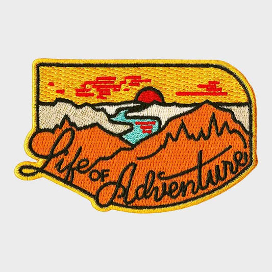 Life Of Adventure Iron-On Patch