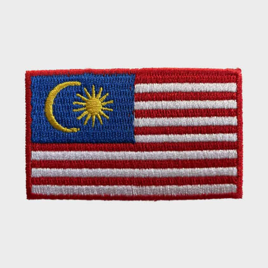 Malaysian Flag Iron-On Patch