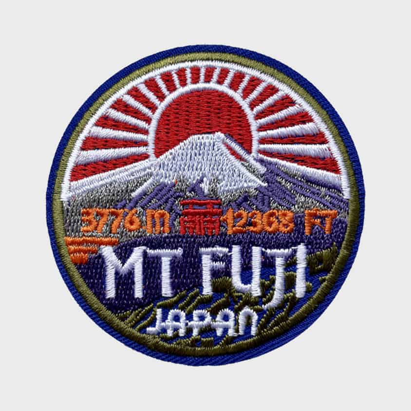 Mount Fuji Iron-On Patch