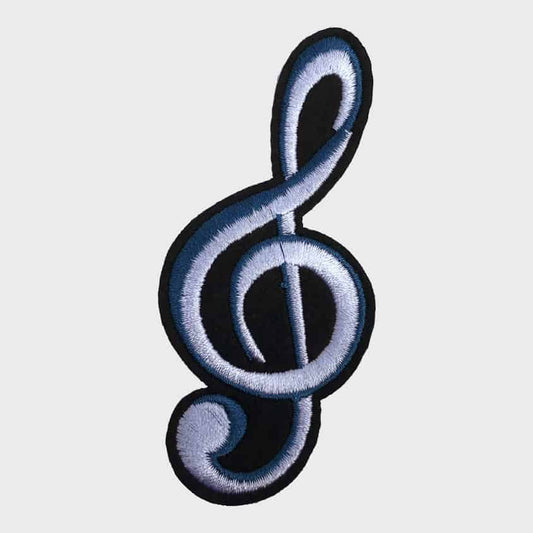 Musical Note Iron-On Patch