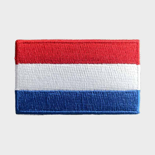 Dutch Flag Iron-On Patch
