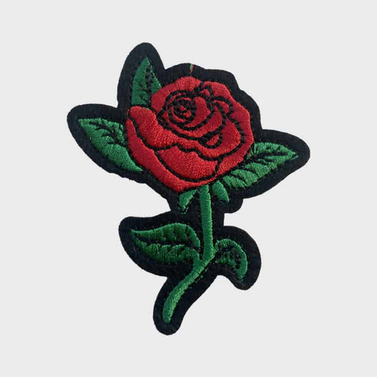 Rose Iron-On Patch