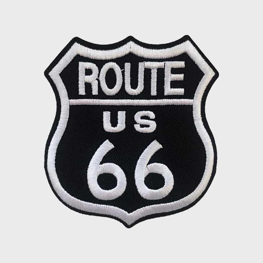 Route 66 Iron-On Patch
