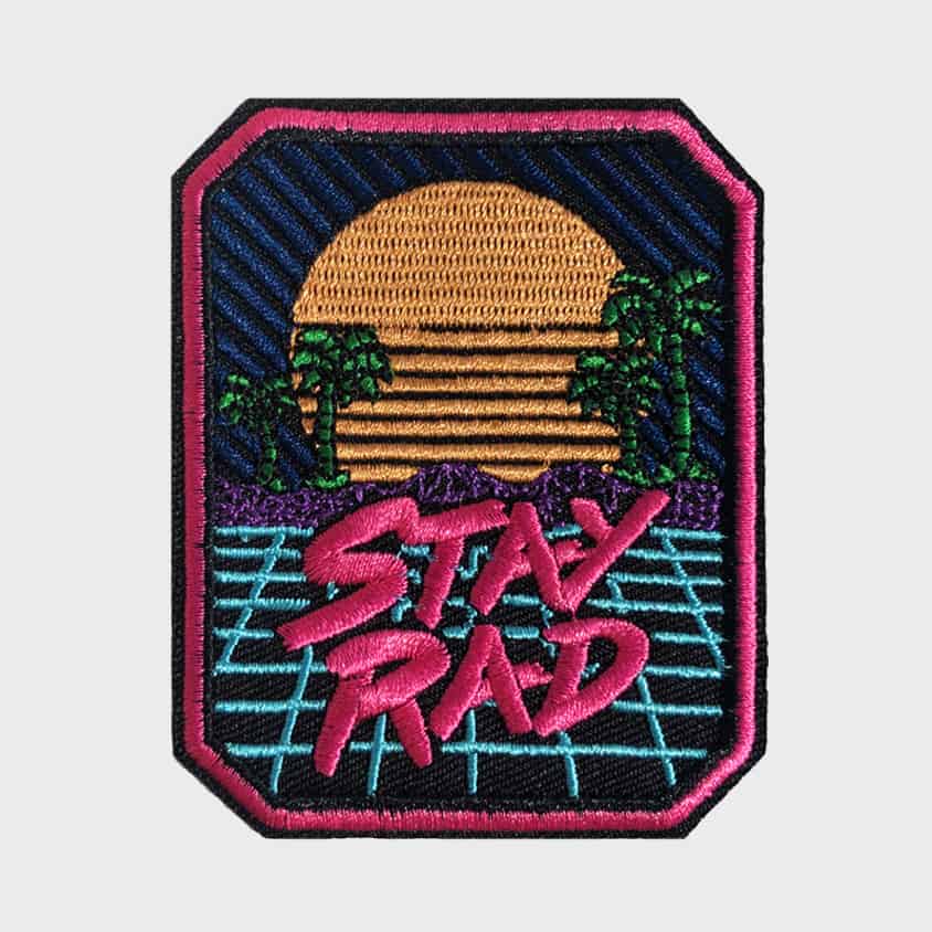 Stay Rad Iron-On Patch