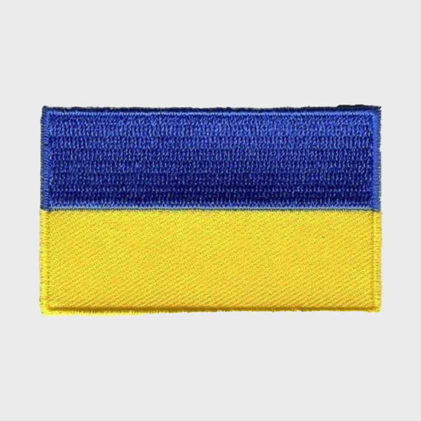 Ukranian Flag Iron-On Patch