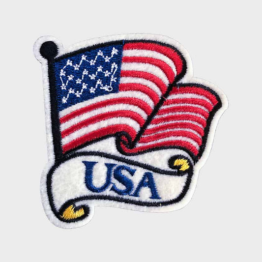 USA Iron-On Patch