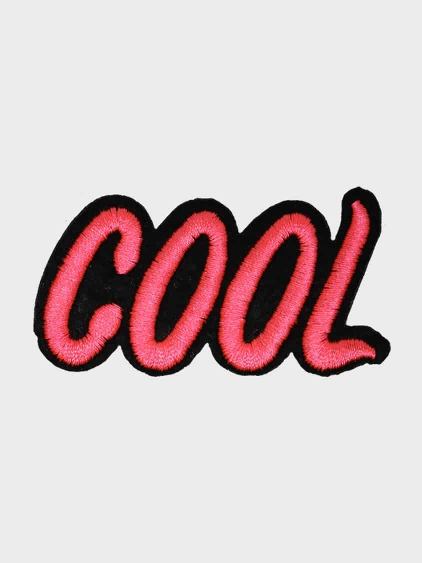 Cool iron-on patch