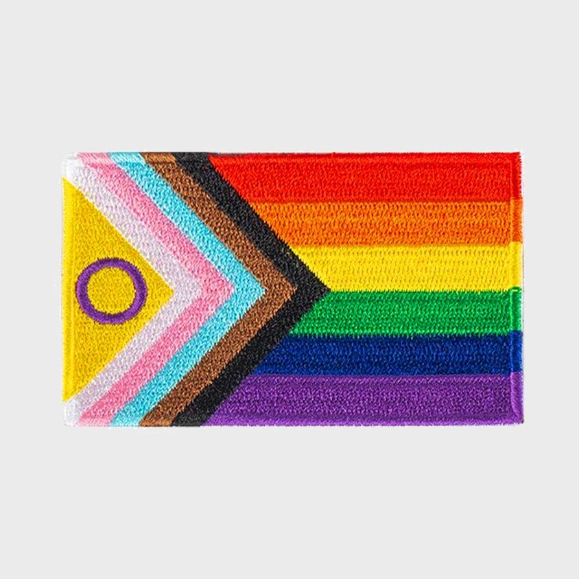 LGBTQ+ Flag iron-on patch
