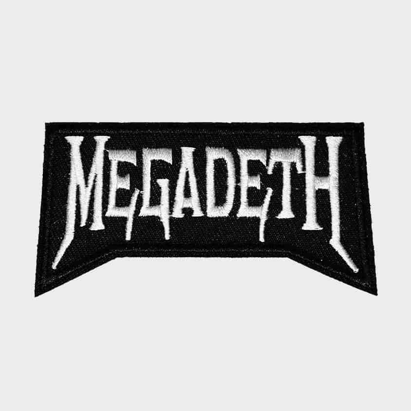 Megadeth iron-on patch