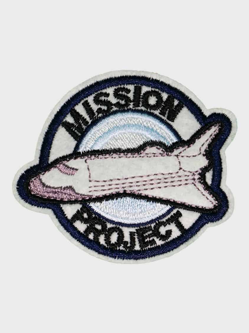 Mission Project iron-on patch