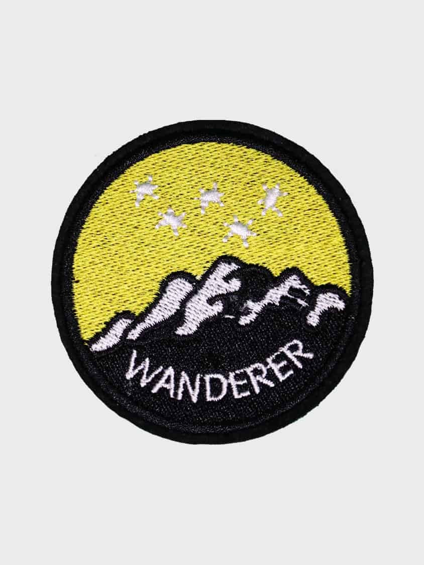 Wanderer iron-on patch