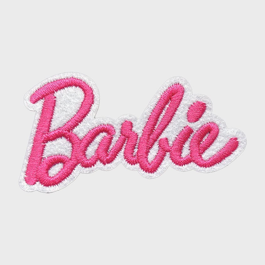 Barbie iron-on patch