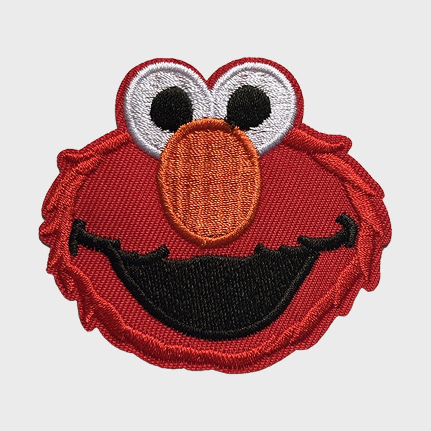 Elmo iron-on patch