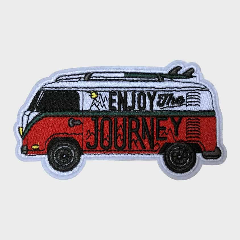 Enjoy The Journey iron-on patch