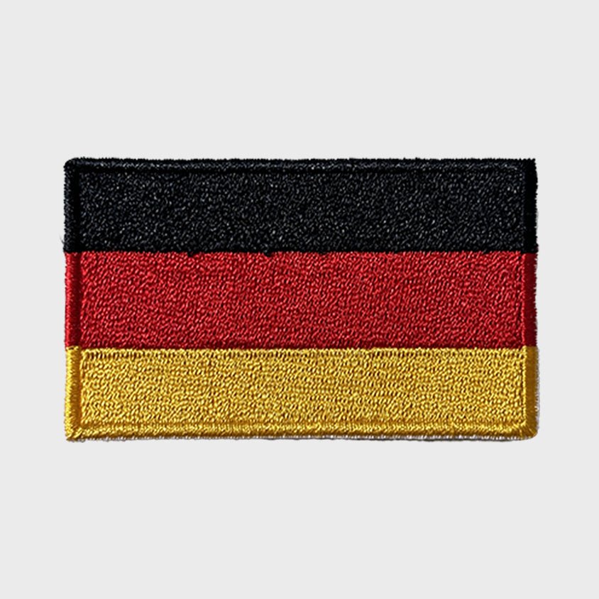 German Flag iron-on patch