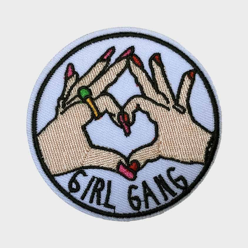 Girl Gang II iron-on patch