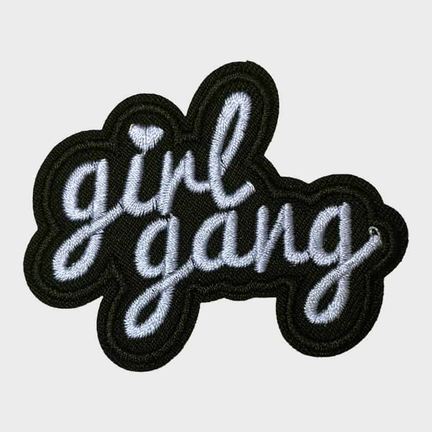 Girl Gang I iron-on patch