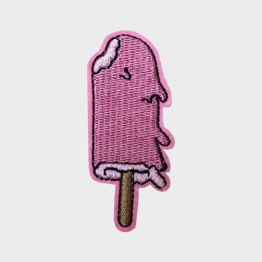 Popsicle iron-on patch