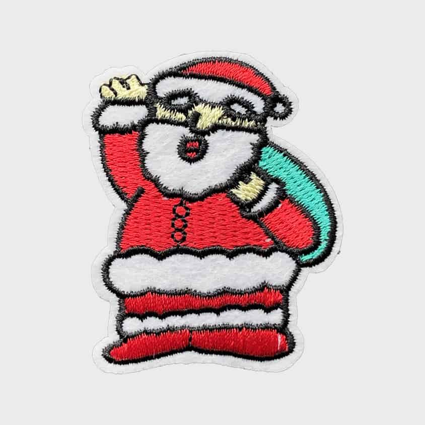 Santa Claus iron-on patch