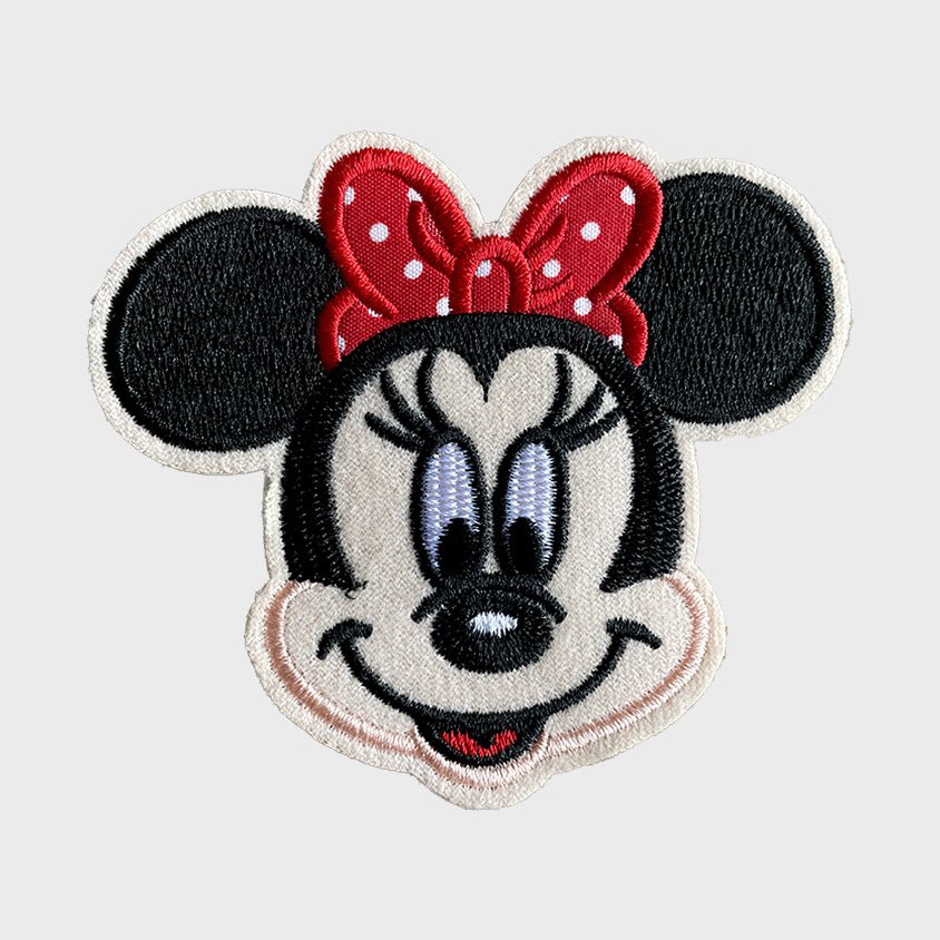 Minnie Mouse iron-on patch
