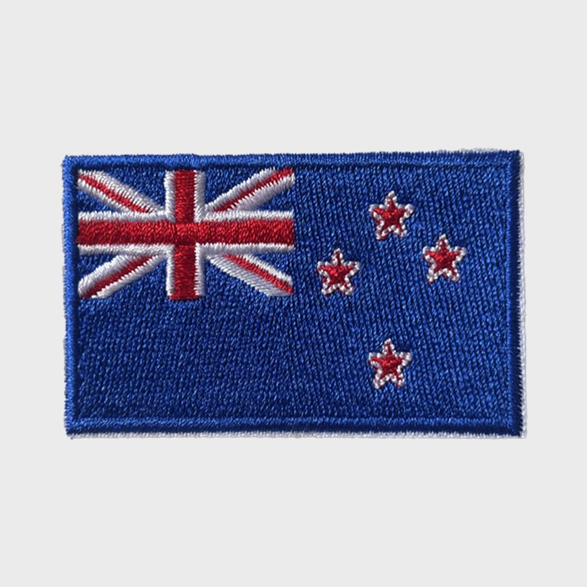 New Zealand Flag iron-on patch