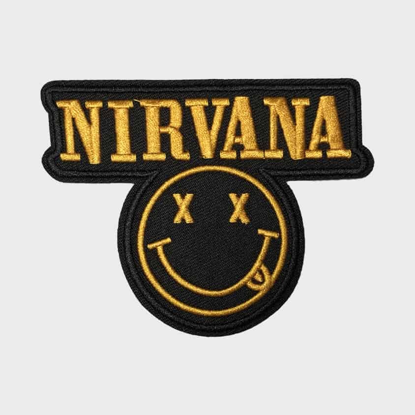 Nirvana iron-on patch