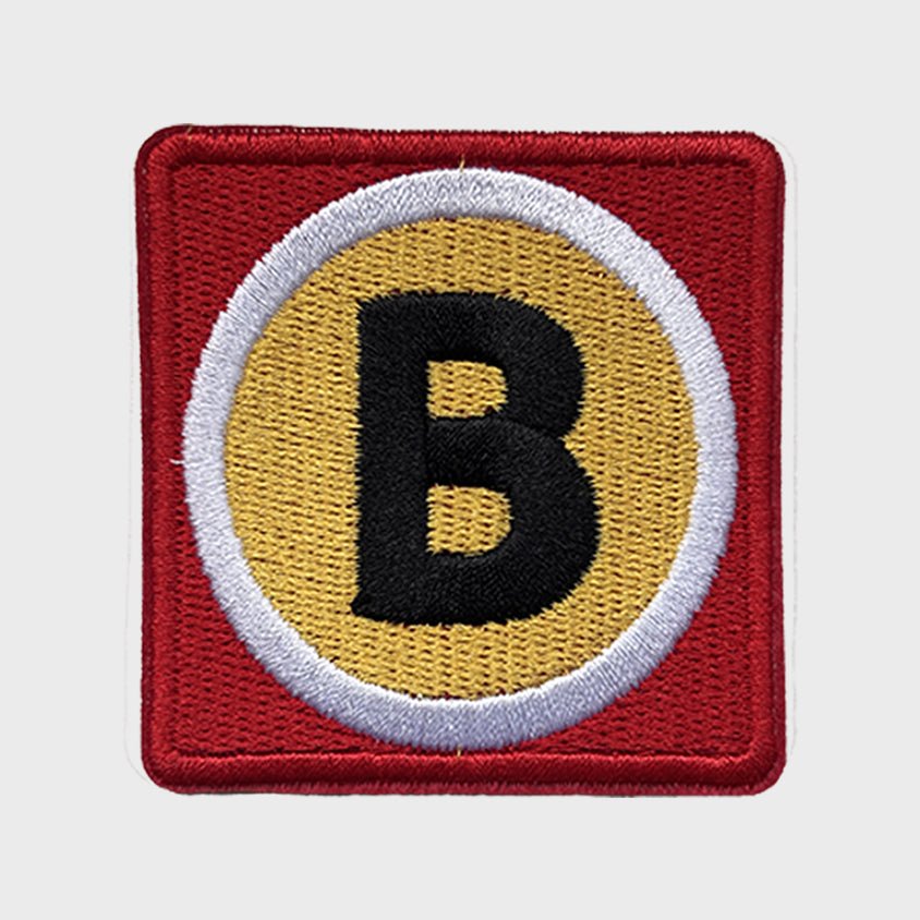 Omroep Brabant Logo iron-on patch