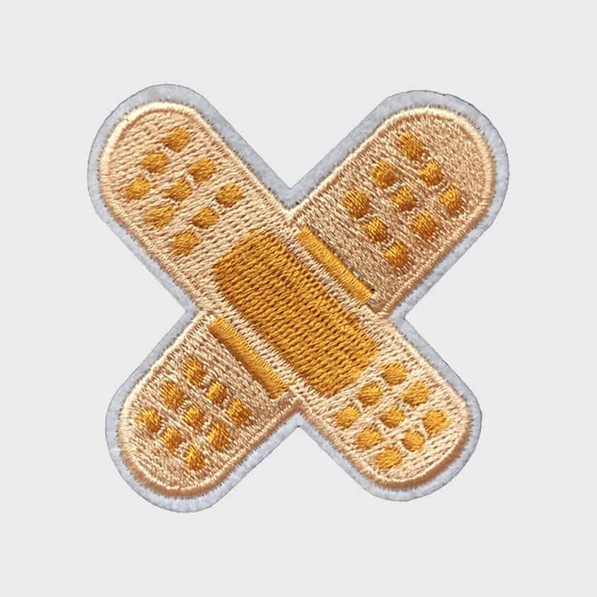 Band Aid iron-on patch