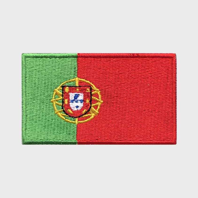 Portuguese Flag iron-on patch