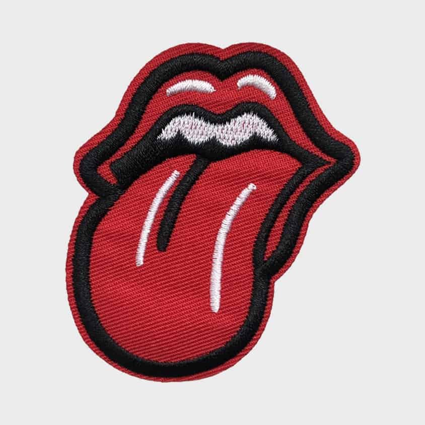 Rolling Stones iron-on patch