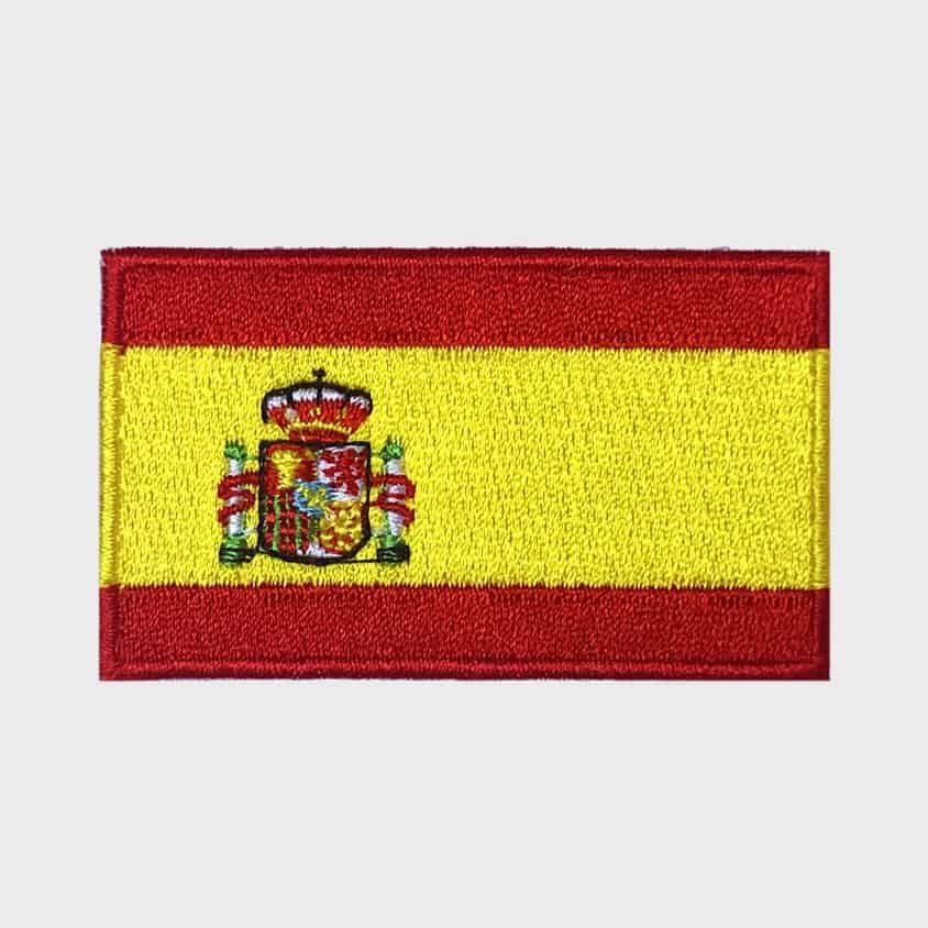 Spanish Flag iron-on patch