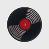 Record / Disc iron-on patch