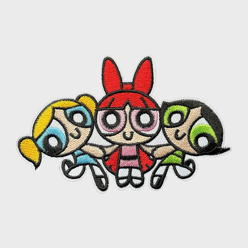 The Powerpuff Girls iron-on patch