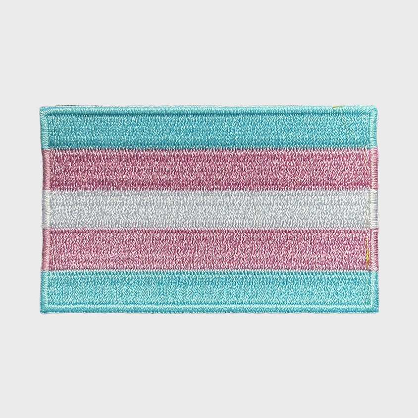 Transgender Flag iron-on patch